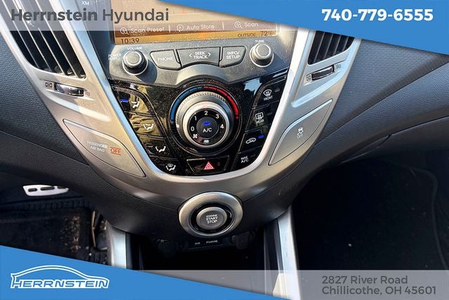 2012 Hyundai VELOSTER Base W/Black