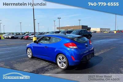 2012 Hyundai VELOSTER Base W/Black