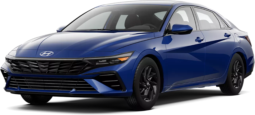 2026 Hyundai Elantra Hybrid Blue