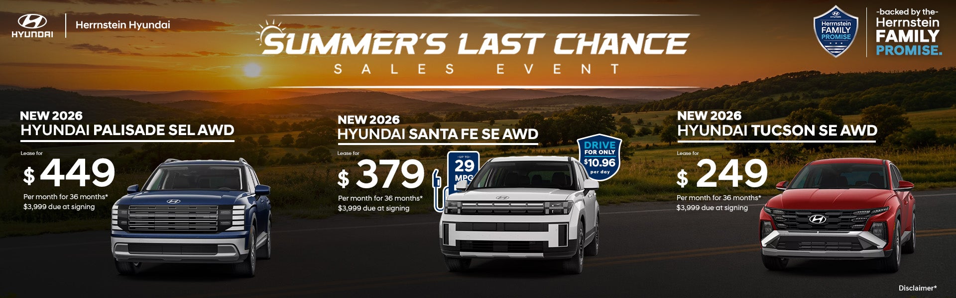 Summer's Last Chance Sales Event 