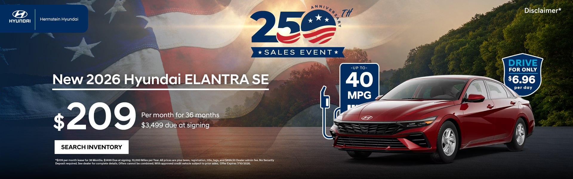 250th Sales Event 