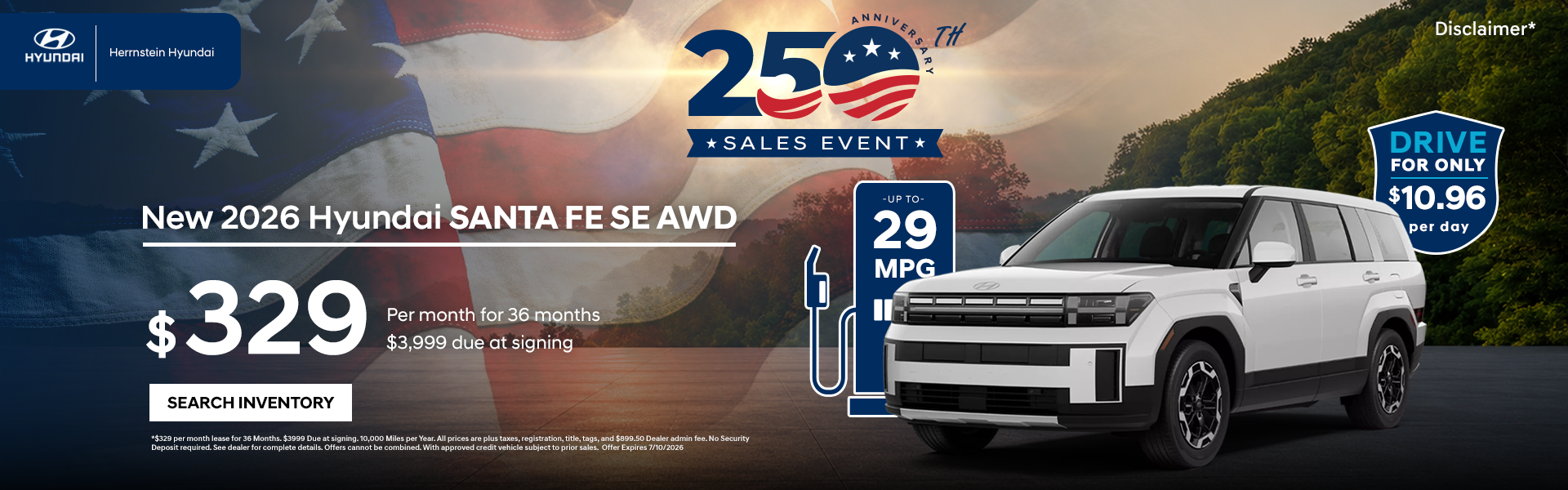 250th Sales Event 
