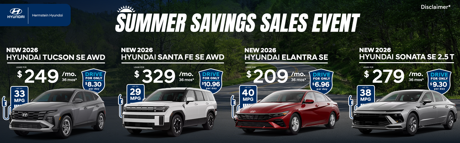 Summer Savings Sales Event