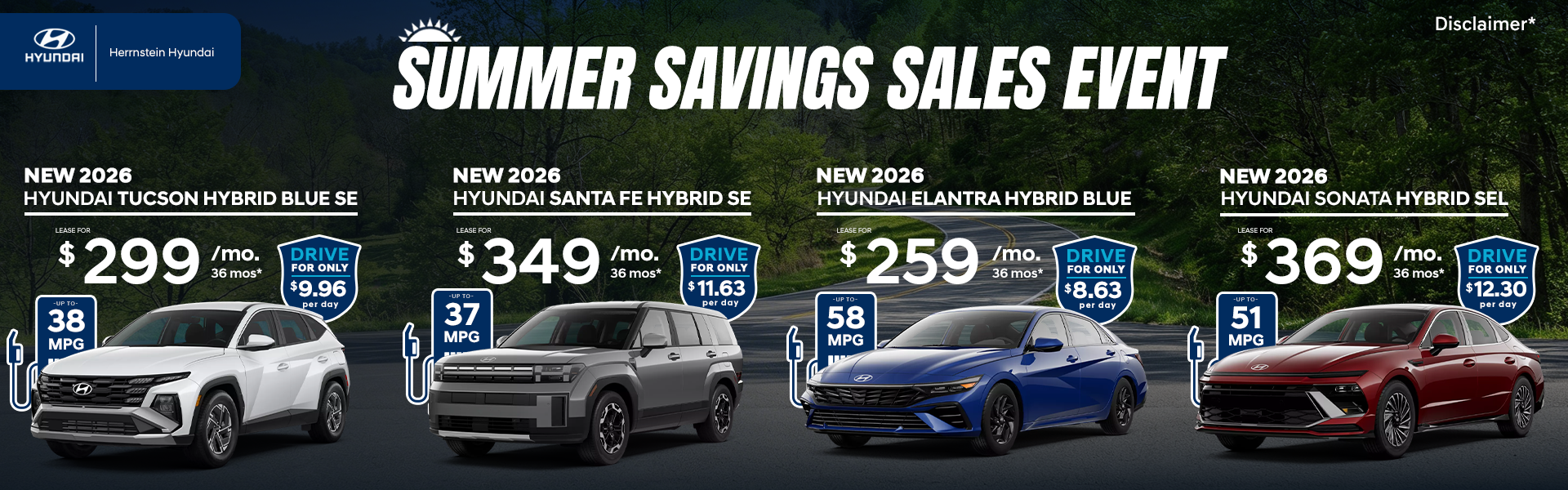 Summer Savings Sales Event