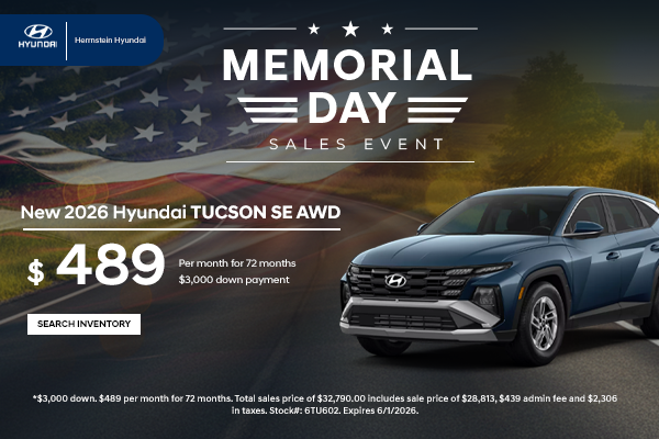 Memorial Day Sales Event