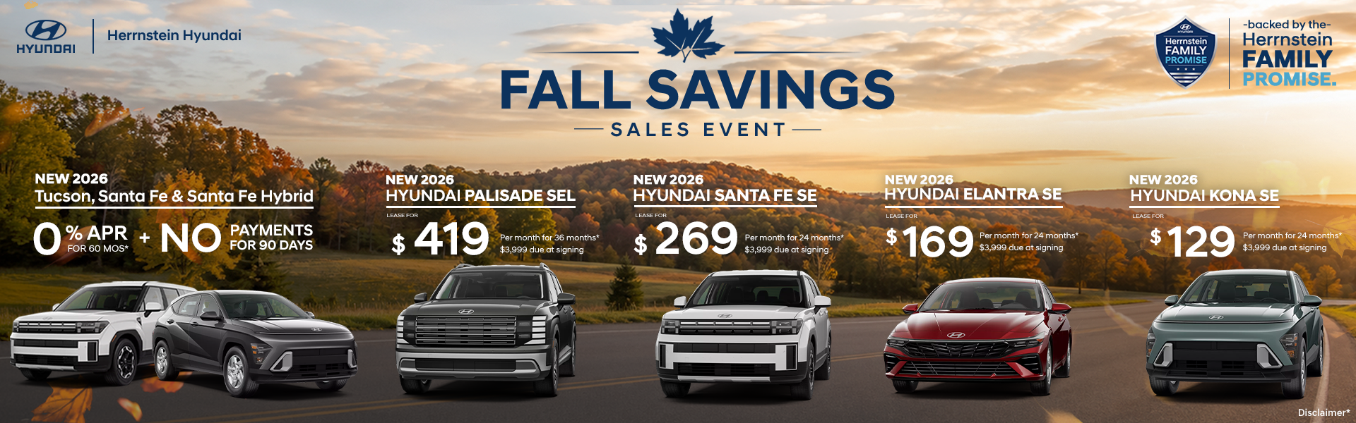 Fall Savings